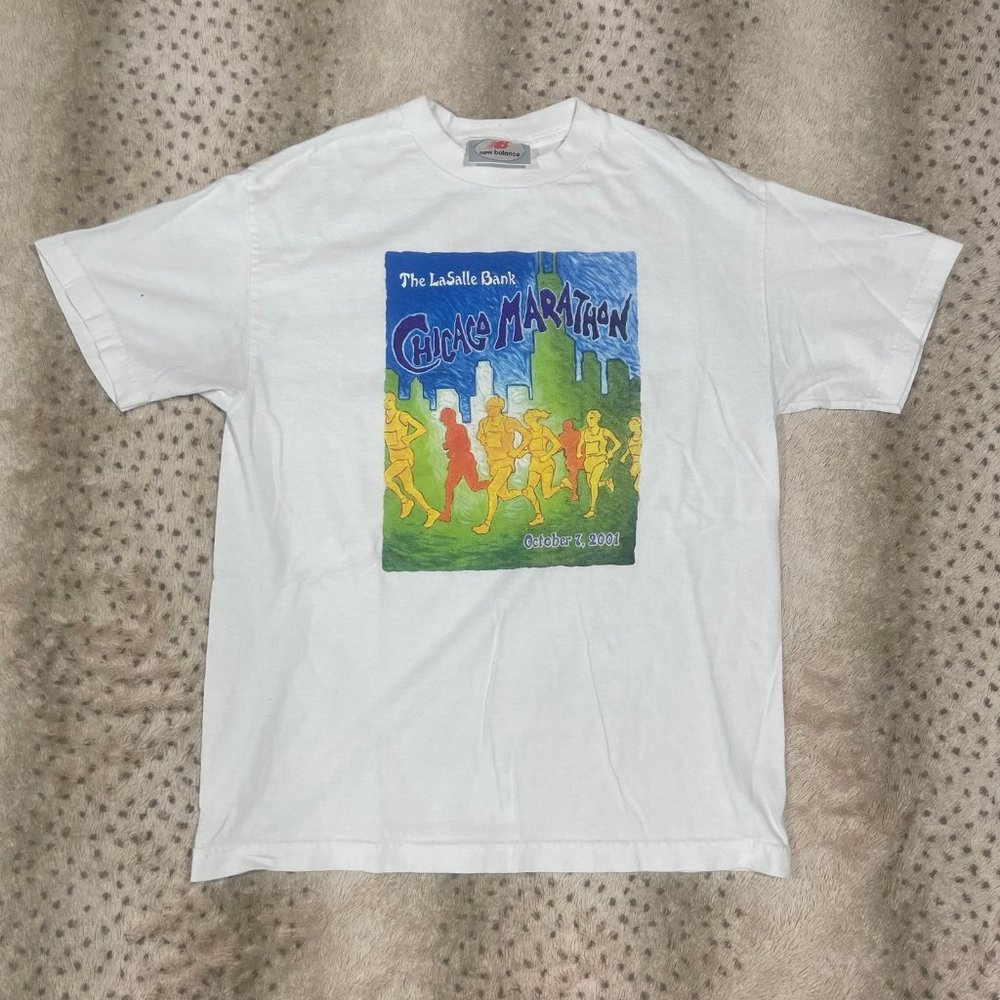 Chicago marathon 2001 New Balance vintage T-shirt